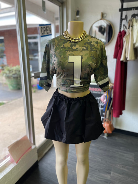 Army Dresses jersey top