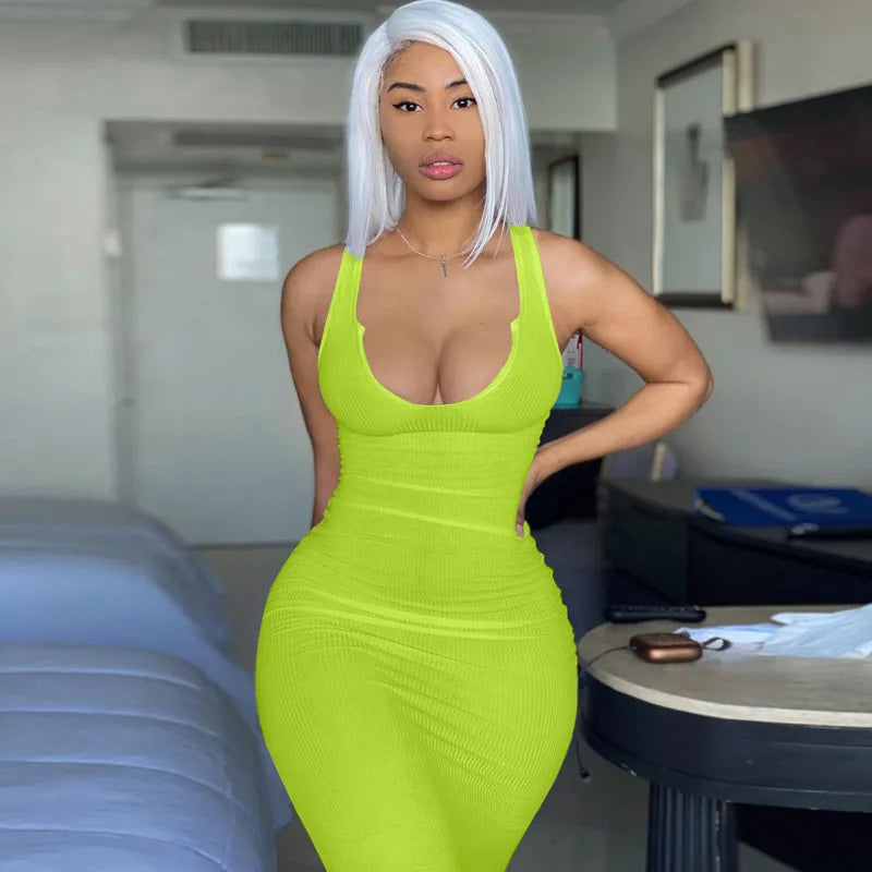 Sleeveless Bodycon Dress