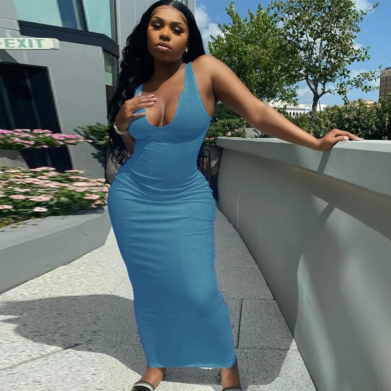 Sleeveless Bodycon Dress