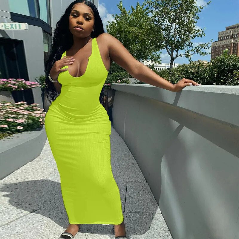 Sleeveless Bodycon Dress
