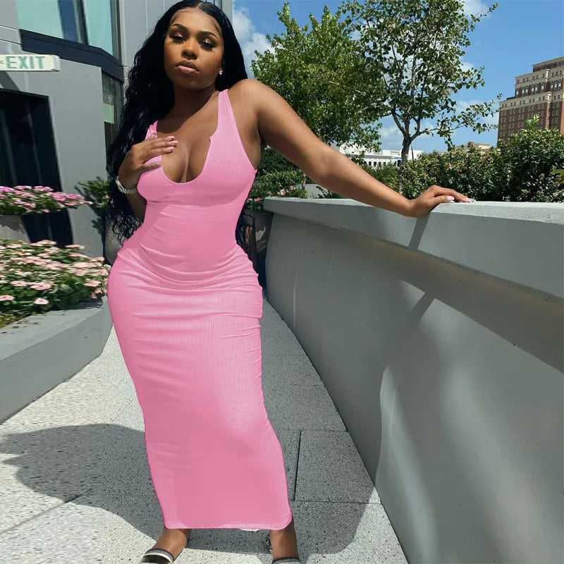 Sleeveless Bodycon Dress