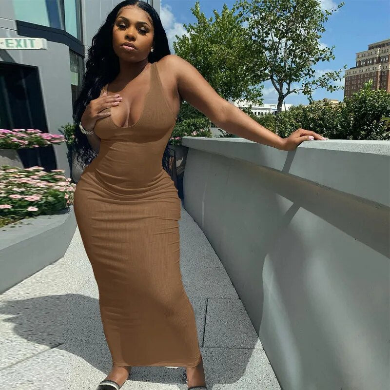 Sleeveless Bodycon Dress