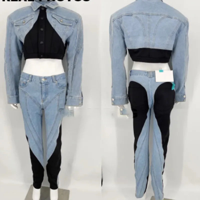 Contract Denim Pants