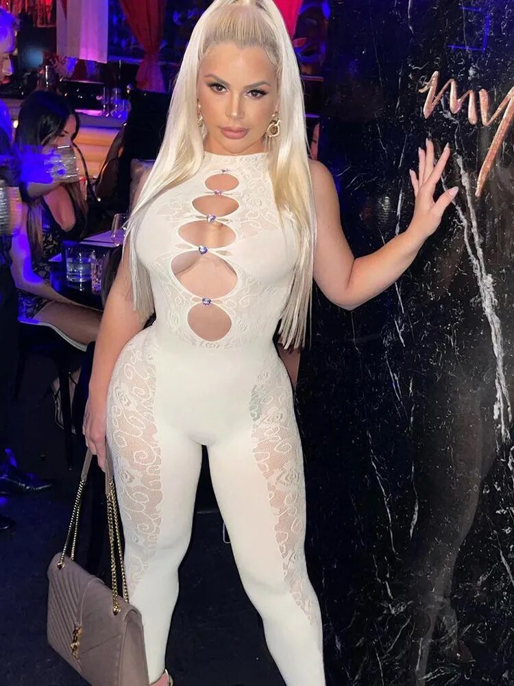 Sleeveless Postergirl Jumpsuit