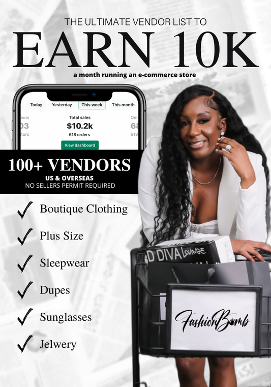 Our Ultimate vendor list