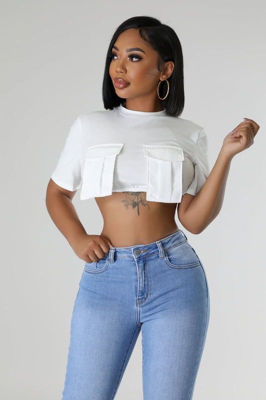 Pocket Crop Tee