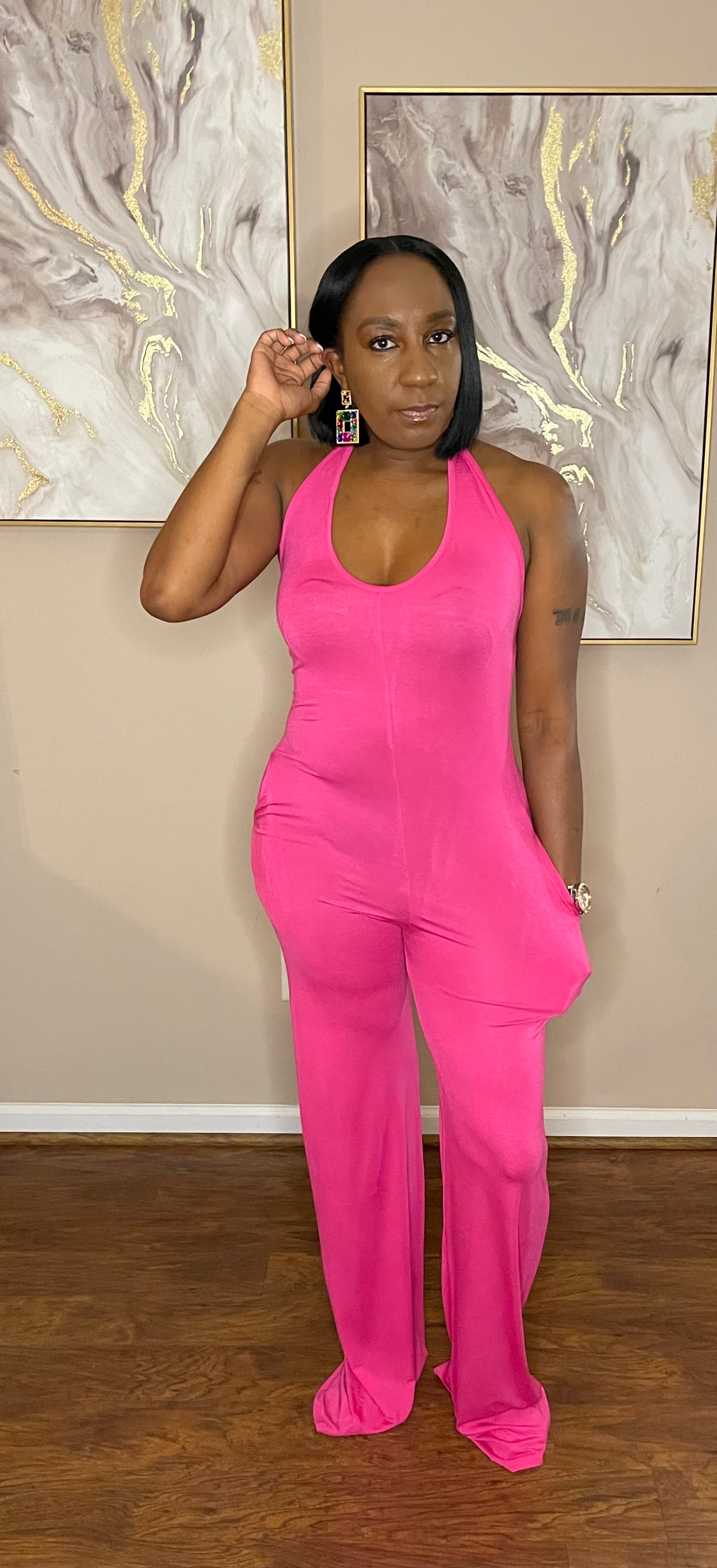 Summer Chill Jumper-Pink