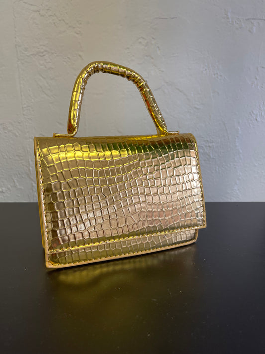 Golden girl purse